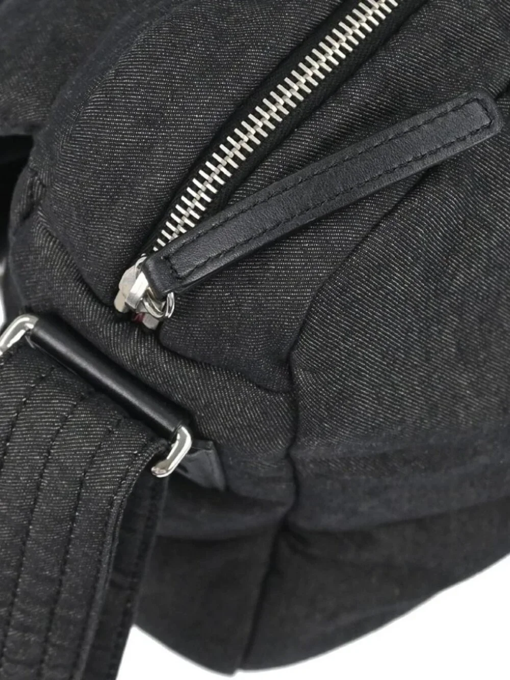 Chanel Black Canvas Coco Cocoon Messenger Shoulder Bag